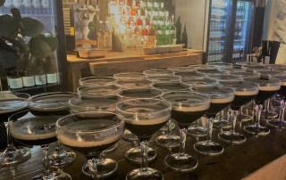 Espresso Martini's, cocktails, mobile bar, bar, wedding, party, events
